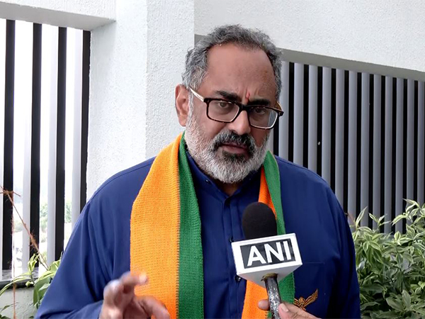 BJP leader Rajeev Chandrasekhar (Photo/ANI)