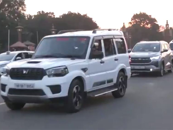 Rahul Gandhi leaving from the CEC selection committee meeting. (Photo/ANI)