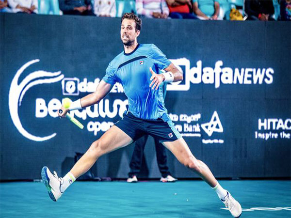 Stefano Napolitano, the 2024 Bengaluru Open winner. (Photo- KSLTA)