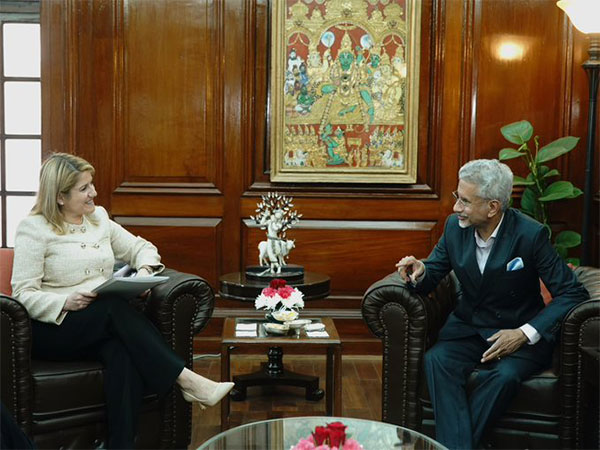 External Affairs Minister S Jaishankar with Deputy Foreign Minister of Italy, Maria Tripodi (Image: X@DrSJaishankar)