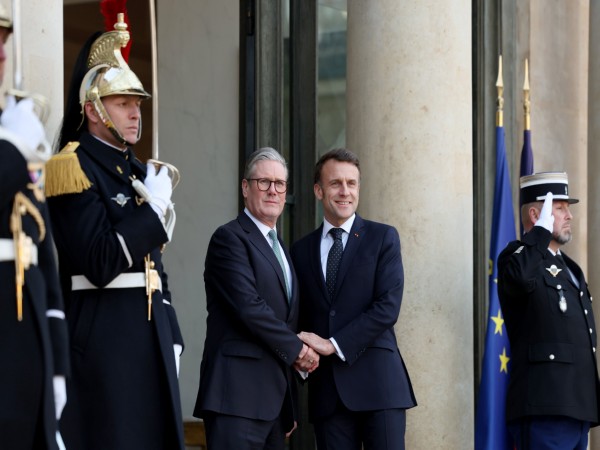 UK PM Keir Starmer and French President Emmanuel Macron (Photo/@Keir_Starmer)