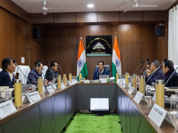 Arunachal Pradesh cabinet (Photo/ANI)