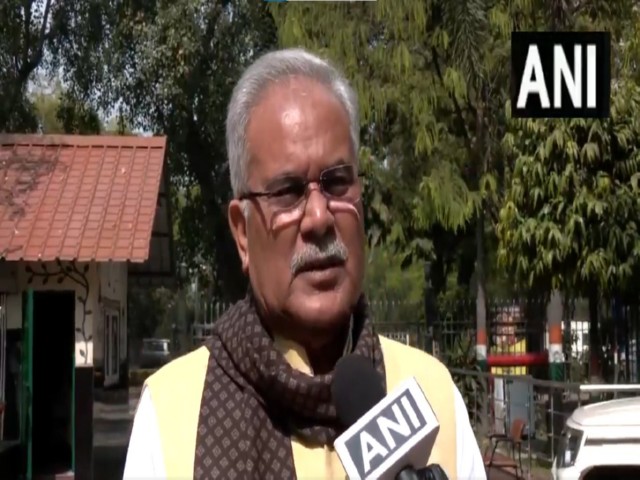 Former Chhattisgarh CM and Congress leader Bhupesh Baghel (Photo/ANI)