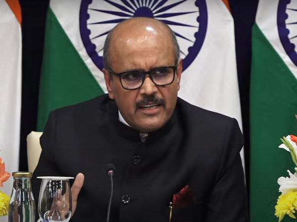 MEA Secretary, CPV & OIA, Arun Kumar Chatterjee. (Photo/MEAyoutube)