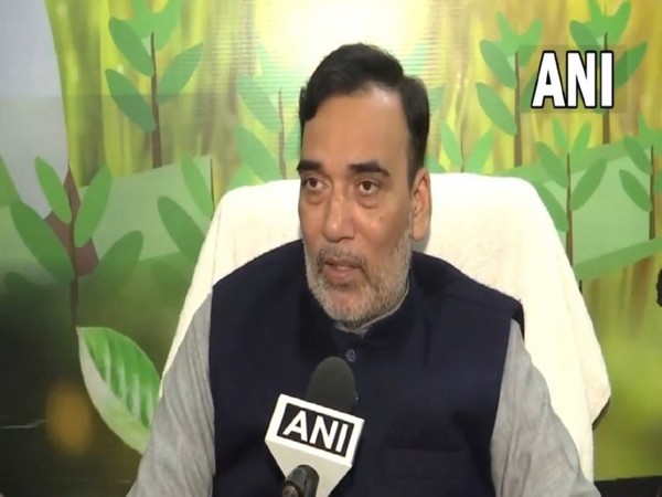 Aam Aadmi Party (AAP) leader, Gopal Rai (Photo/ANI)
