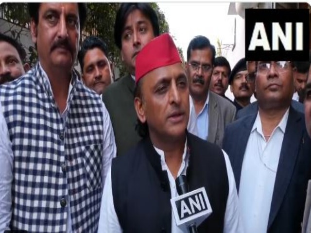  Samajwadi Party Chief Akhilesh Yadav Photo/ANI)
