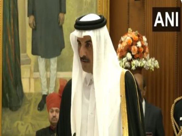 Amir of Qatar Sheikh Tamim Bin Hamad Al Thani (Photo/ANI)