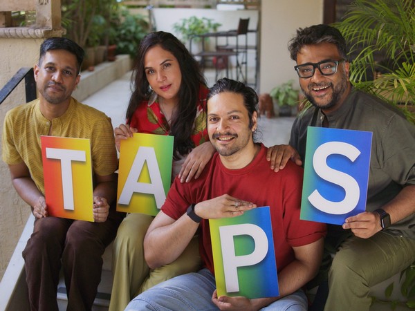 Richa Chadha, Ali Fazal with team 'TAPS' (Photo/team 'TAPS')