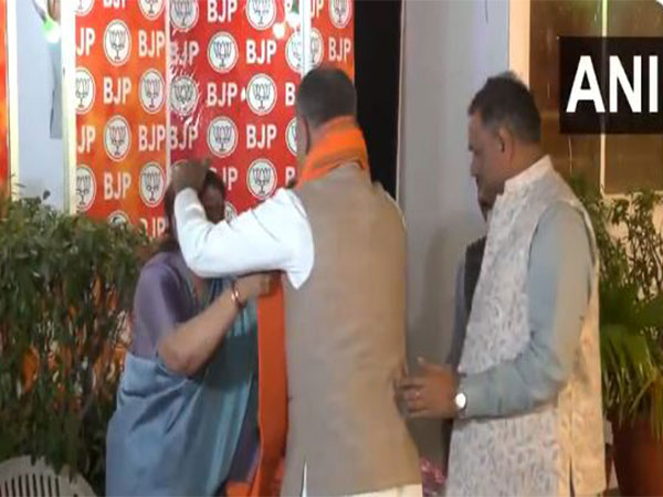 Delhi BJP MLAs arrive to elect the leader of the legislative party. (Photo/ANI)