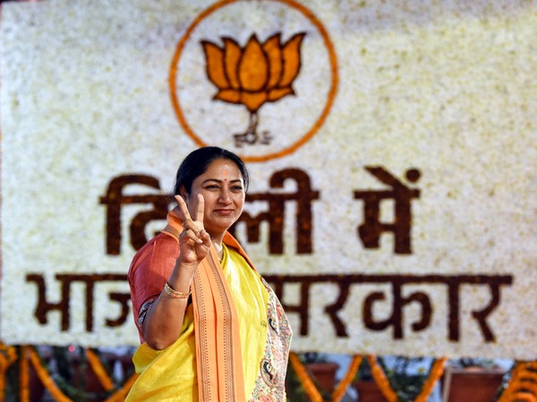 BJP leader Rekha Gupta named as the Chief Minister of Delhi (Photo/ANI)
