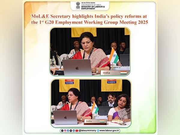 Sumita Dawra, Secretary at the Ministry of Labour and Employment (Image/ Ministry of Labour and Employment)