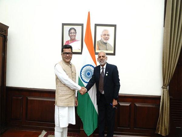 Union Minister of State for External Affairs, Pabitra Margherita with Fijian Minister for Employment and Industrial Relations, Agni Deo Singh (Image: X@PmargheritaBJP)