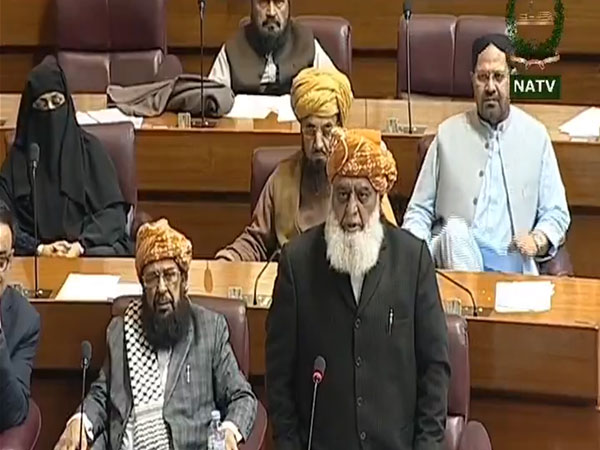 Jamiat Ulema-e-Islam leader Maulana Fazlur Rehman (Image: X@NAofPakistan)