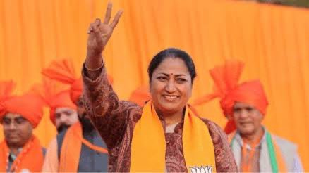 Delhi’s Chief Minister-Elect Rekha Gupta (Image: X@SGinIndia)