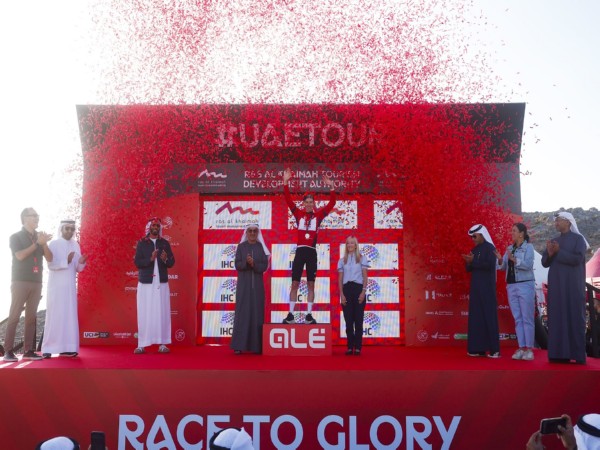 Tadej Pogačar triumphant on Jebel Jais; takes UAE Tour lead (Image/WAM)