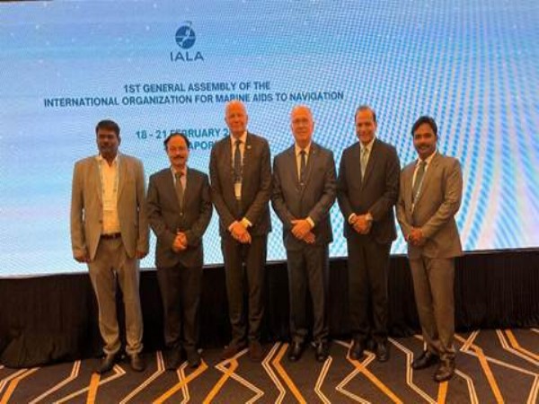 India elected to Vice Presidency of International Organization of Aids to Marine Navigation (IALA) in Singapore (Photo: PIB)