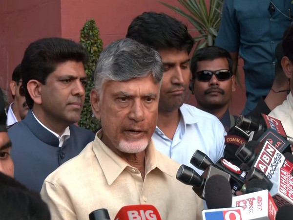Andhra Pradesh Chief Minister Chandrababu Naidu (Photo/ANI)