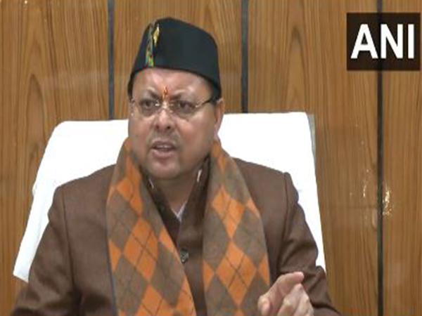 Uttarakhand Chief Minister Pushkar Singh Dhami (Photo/ANI)
