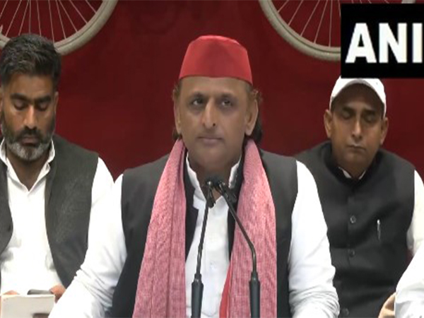 Samajwadi Party (SP) president Akhilesh Yadav (Photo/ANI)
