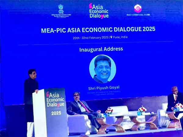 Piyush Goyal, Minister of Commerce & Industry, delivered the inaugural address at the dialogue. (Photo/X--@MEAIndia)