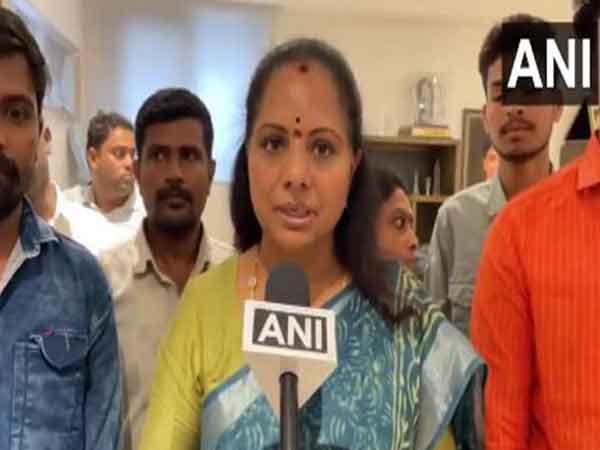 BRS MLC Kalvakuntla Kavitha (File Photo/ANI)