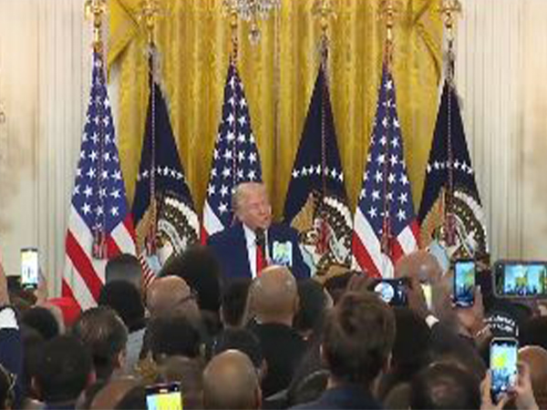  US President Donald Trump at Black History Month Reception (Photo/White House YouTube)
