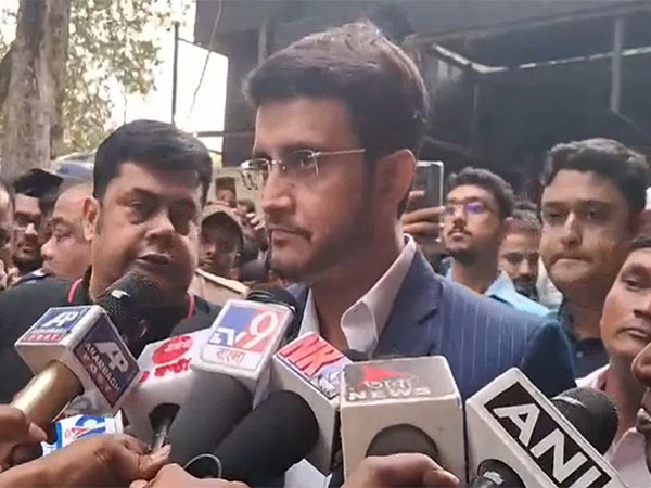 Sourav Ganguly (Image source/ANI) 