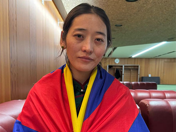 Tibetan activist Namkyi (Photo/ANI)