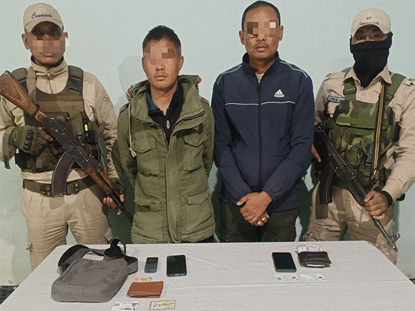 Manipur Police arrested two members of the G5 Organization in  Imphal East district