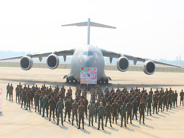 Indian contingent departing for exercise Dharma Guardian (Photo/Ministry of Defence)