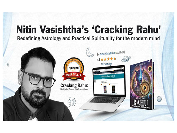 Nitin Vasishtha’s new book ‘Cracking Rahu’, is redefining Astrology and practical spirituality for the modern mind