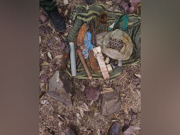 Recovered arms and ammunition (Photo/Security Forces) 