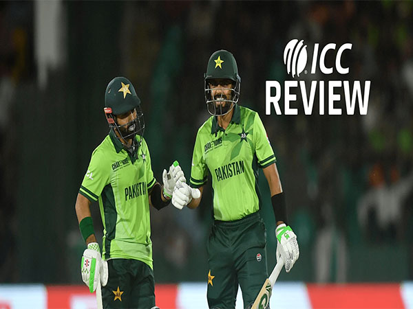 Skipper Mohammed Rizwan and Babar Azam. (Photo- ICC website)