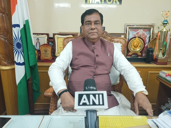 Mayor of Agartala Municipal Corporation, Dipak Kumar (Photo/ANI)
