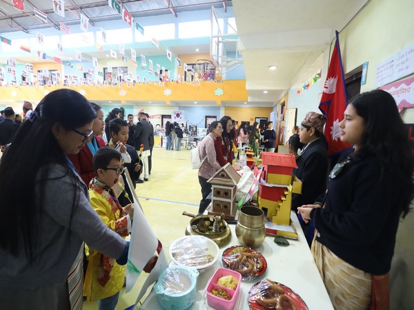 Students set up stalls representing 50 nations (Photo/ANI)