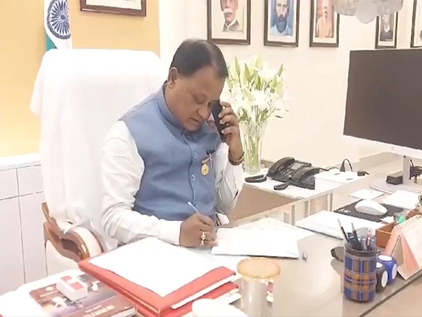 Odisha CM Mohan Charan Majhi speaks to Nepal's foreign minister Arzu Rana Deuba. (Photo: @CMO_Odisha/X)