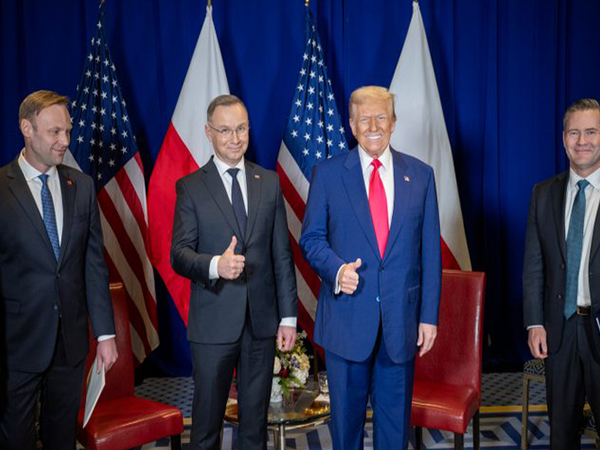 US President Donald Trump with Polish President Andrzej Duda (Image: X@WhiteHouse)