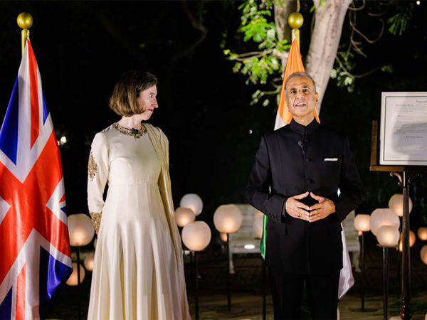 Sunil Bharti Mittal with Lindy Cameron, British High Commissioner to India (Image: X@Lindy_Cameron)