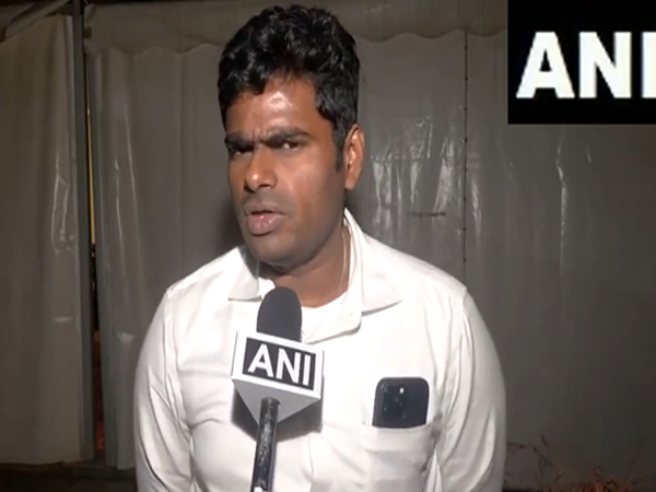 Tamil Nadu Bharatiya Janata Party president K Annamalai (Photo/ANI)