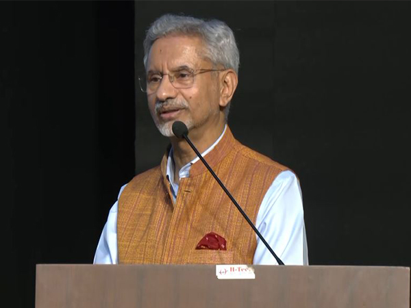 EAM Jaishankar speaking at the Kashi-Tamil Sangamam 3.0 (Photo/ANI)