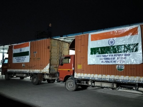 Relief material dispatched to Honduras (Photo/ANI)