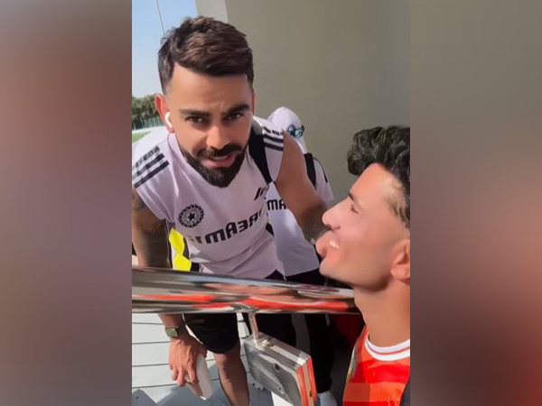 Ibrar Ahmad Dawar with Virat Kohli (Photo: Instagram/@ibrar_ahmad_dawar)