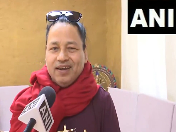 Kailash Kher at Maha Kumbh (Photo: ANI)