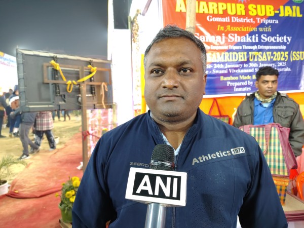 Abhijit Datta, representing TRIFED under the Ministry of Tribal Affairs (Photo/ANI)