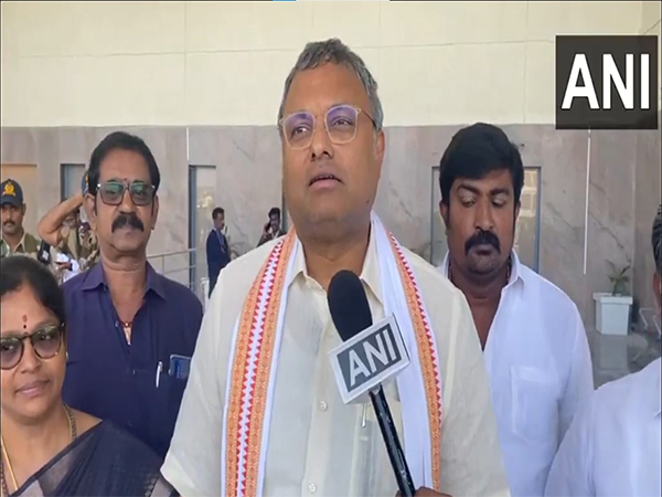 Congress MP Karti Chidambaram (Photo/ANI)