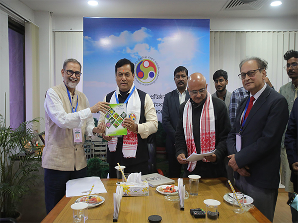 Union Cabinet Minister for Ports, Shipping & Waterways Sarbananda Sonowal (Photo/ANI)