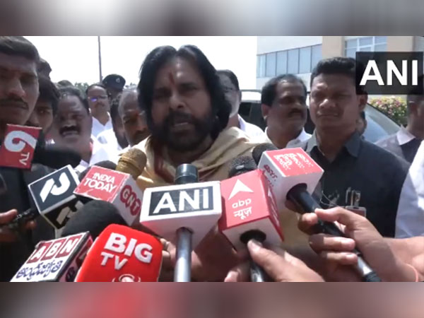 Jana Sena Party president and Andhra Pradesh Deputy Chief Minister Pawan Kalyan. (Photo/ANI)