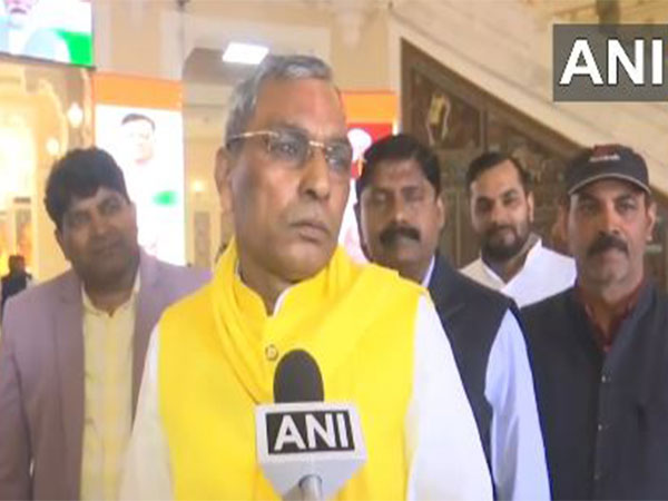 Uttar Pradesh cabinet minister OP Rajbhar.(Photo/ANI)