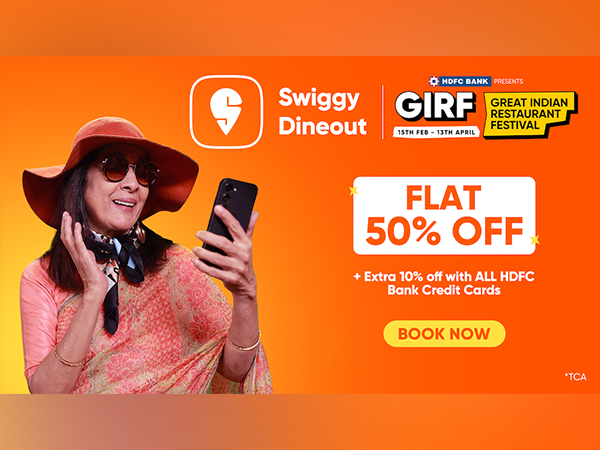 Swiggy Dineout’s Great Indian Restaurant Festival is back with close to 50% discounts.