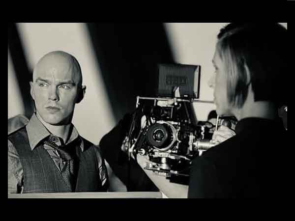 Nicholas Hoult as Lex Luthor (Image Source: Instagram/@jamesgunn)